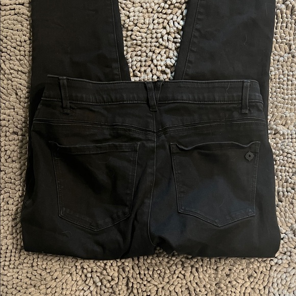 Democracy Jet Black Straight Leg Pants - Picture 7 of 7